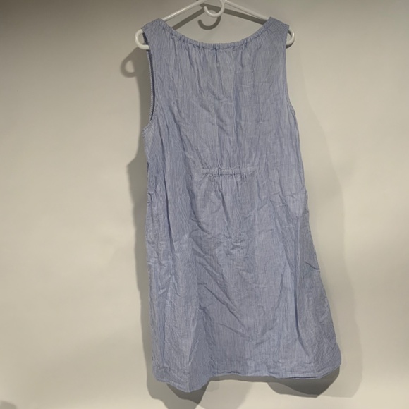 Haven Well Within Linen cotton pinstripe Sleep Dress - Picture 3 of 6